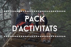 pack activitats ofertas Vies Altes parque aventura tirolina Catalunya Tarragona Porrera Priorat